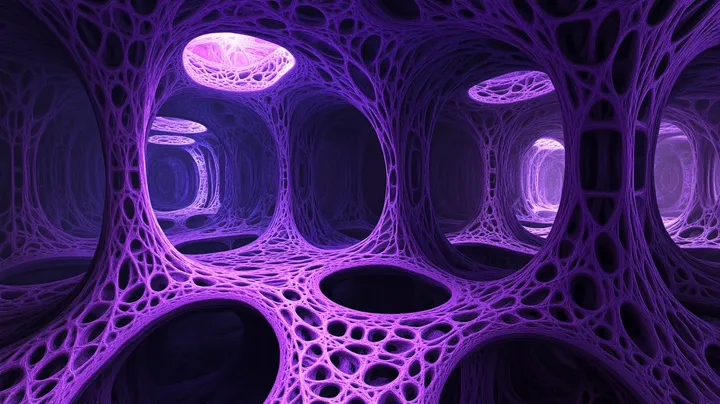 Topology of Meaning — AI-generated artwork